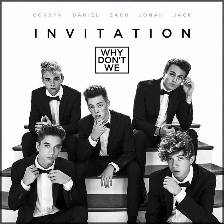 Why Dont We EP Invitation
